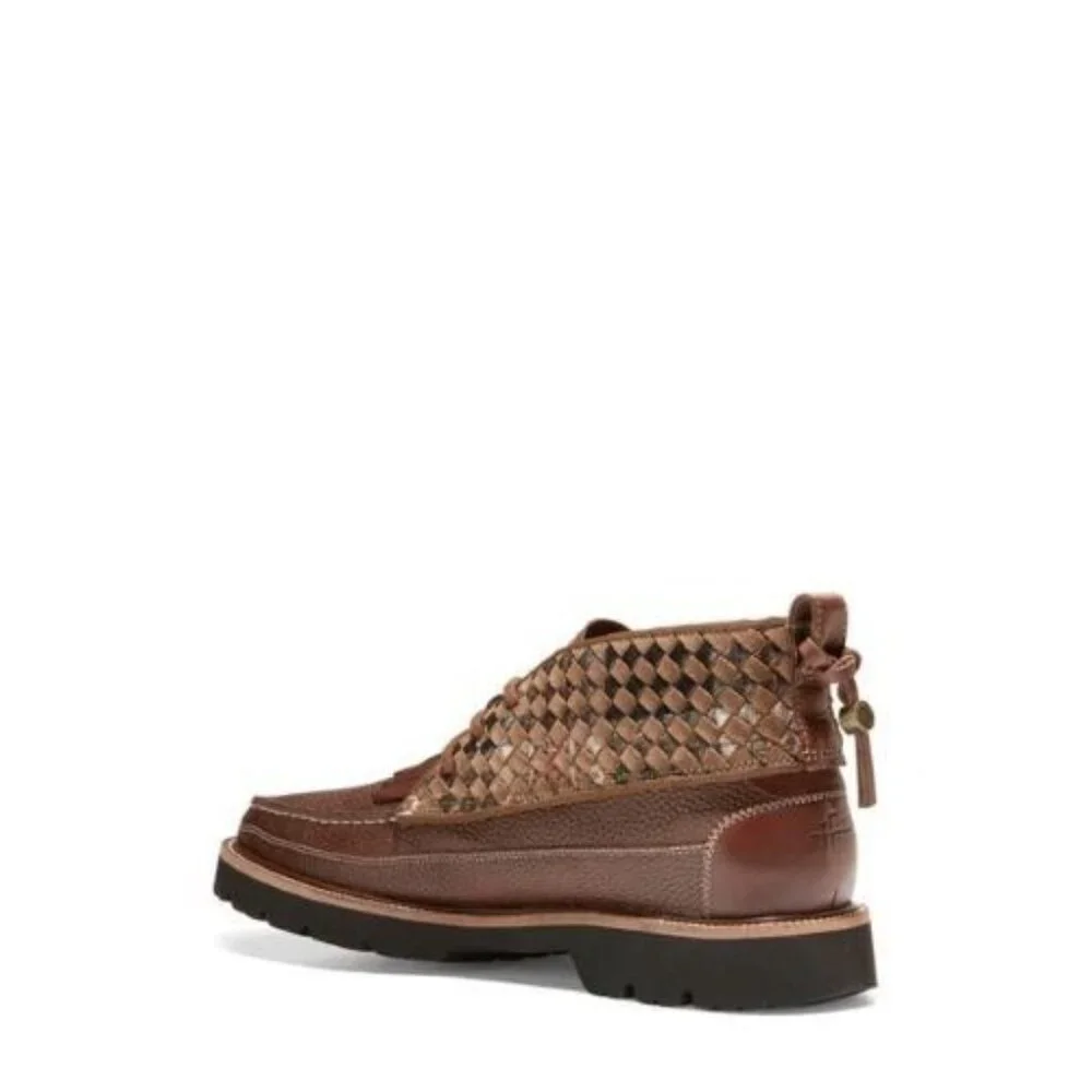 Cole Haan Pendleton American‎ Classics Leather Chukka Boot Chestnut Acadia Plaid